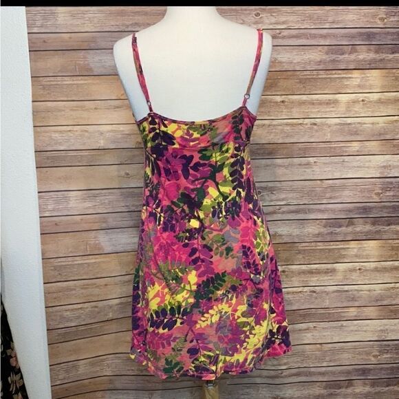 Lucky Brand Tropical Palm Trees Flowy Tunic - Picture 4 of 7